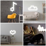 Hexagonal Lamps Modular Touch Sensitive Lighting