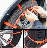 10pc Anti-Skid Tyre Grips