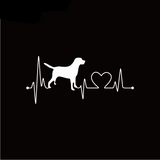 Labrador Car Decal