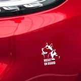 Husky On Board Car Decal
