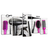 Barbershop/Beauty Salon 5-Piece Canvas